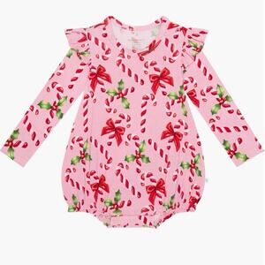 Posh Peanut Helen Bubble Romper 3-6  NWT